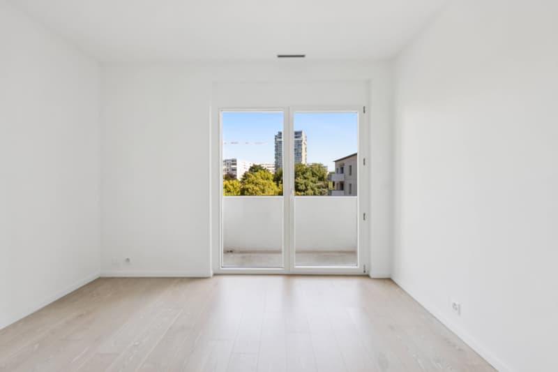 La grande suite parentale avec son balcon privatif