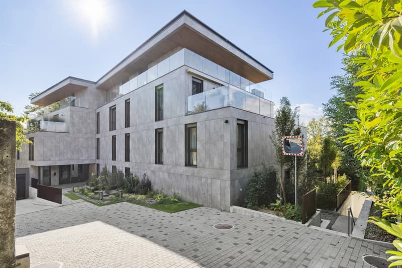 Appartement attique neuf au coeur de Vésenaz (2)