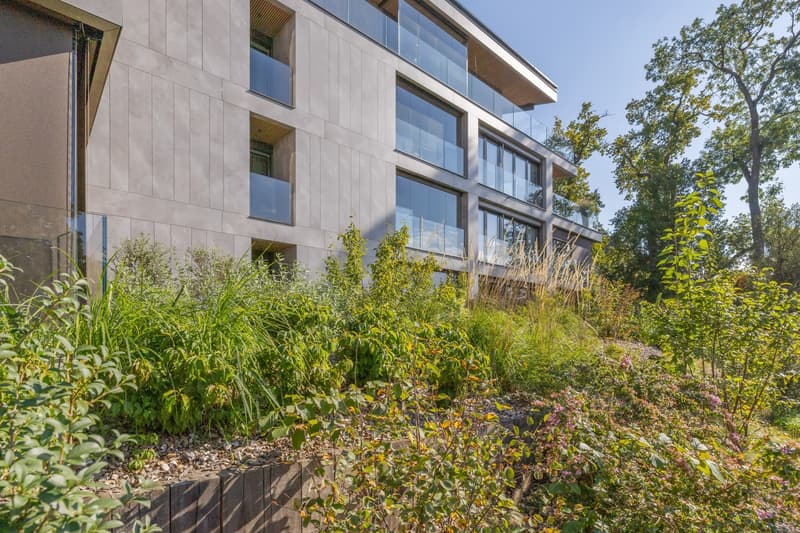 Appartement attique neuf au coeur de Vésenaz (1)