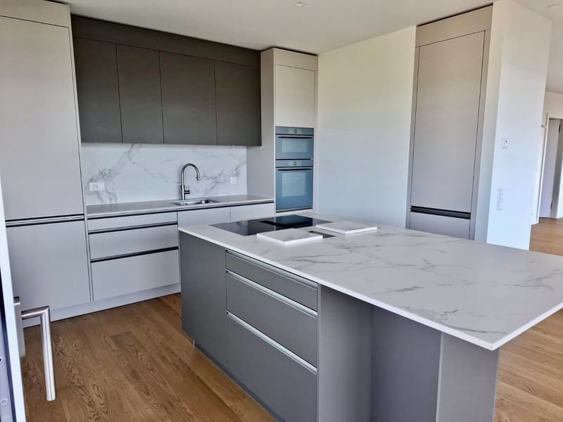 Appartement attique neuf au coeur de Vésenaz (9)