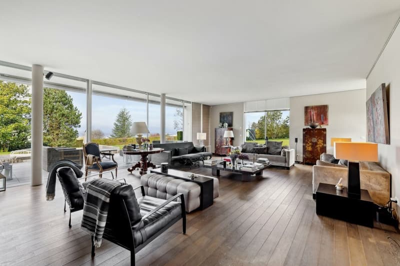 Villa contemporanea con vista lago (4)
