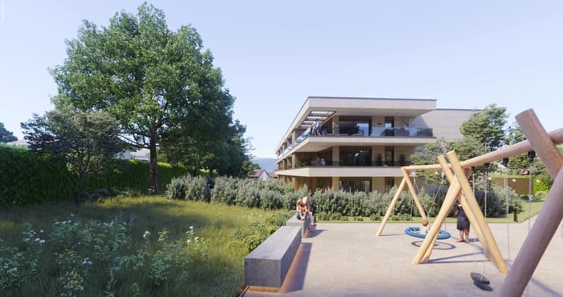 Appartement 5.5 pièces en rez de jardin (7)