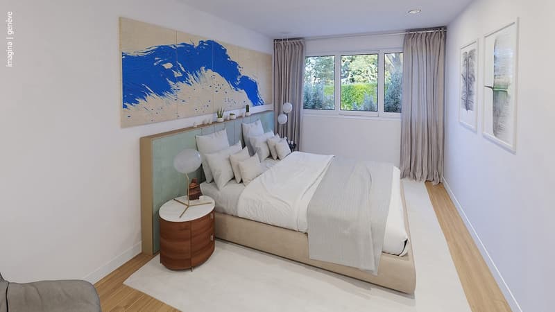 Appartement 5.5 pièces en rez de jardin (4)