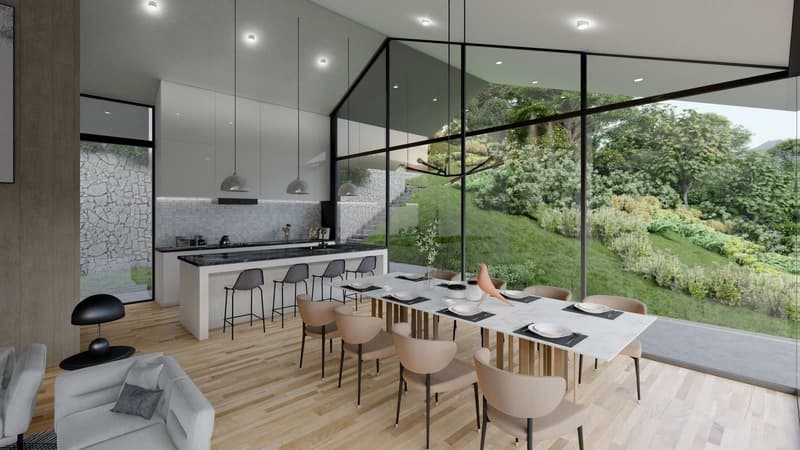 Parcelle con permesso di costruire valido e progetto per una villa indipendente (3)