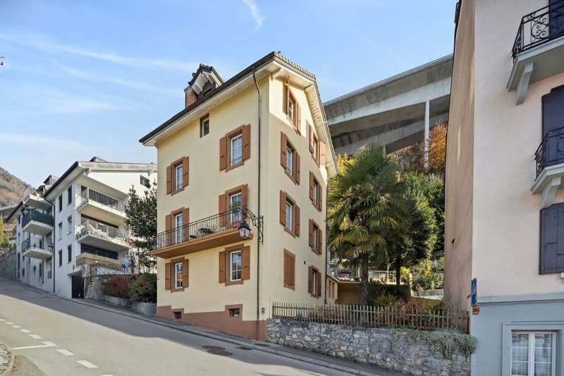 In the heart of Veytaux - Ideally located building (4)