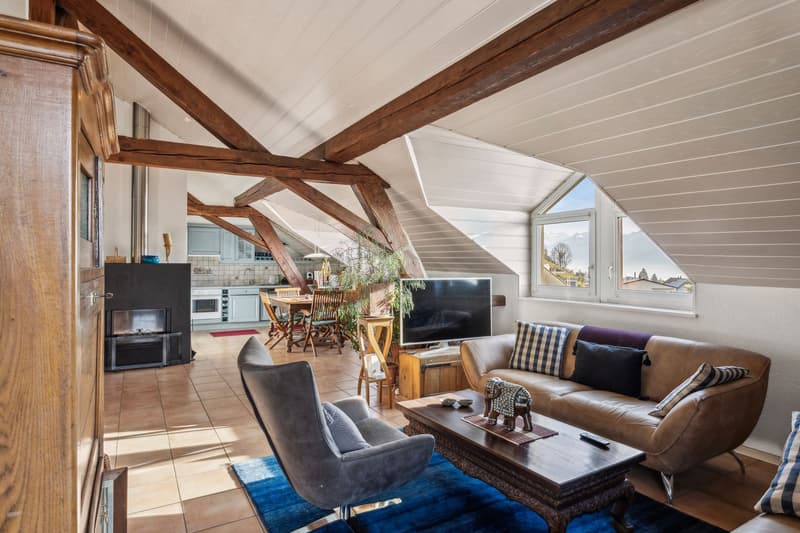 Charm and character for this lovely apartment. To visit! (3)