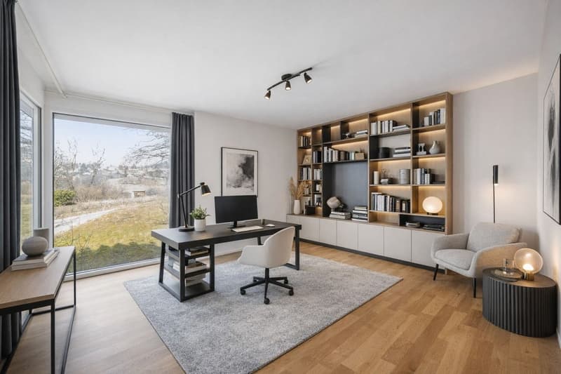 Appartement de 5.5 pièces avec vue lac et sauna privatif (5)