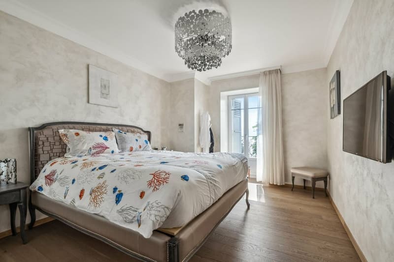 A deux pas du lac !  Luxueux appartement avec vue au coeur de Montreux (6)
