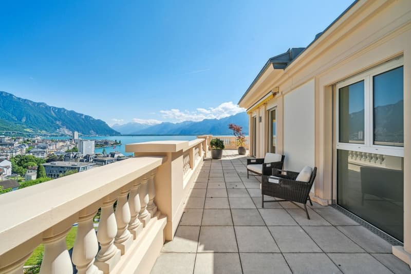 Esclusività Sotheby's! Lussuoso penthouse nel centro di Montreux (7)