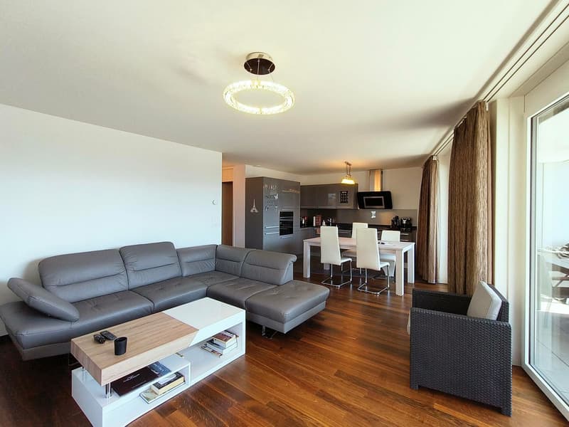 Appartamento recente con grande terrazza e balcone nel centro città (7)