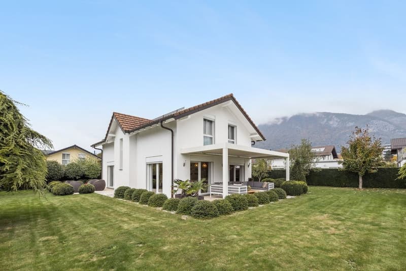 Magnifique villa individuelle, vue imprenable sur les Dents-du-Midi (1)