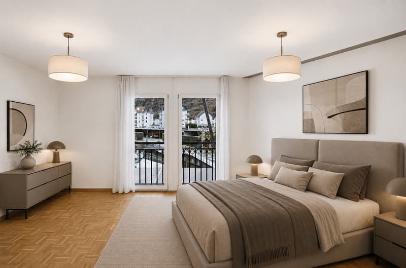 Prächtiges 3,5-Zimmer-Duplex in der Marina (5)