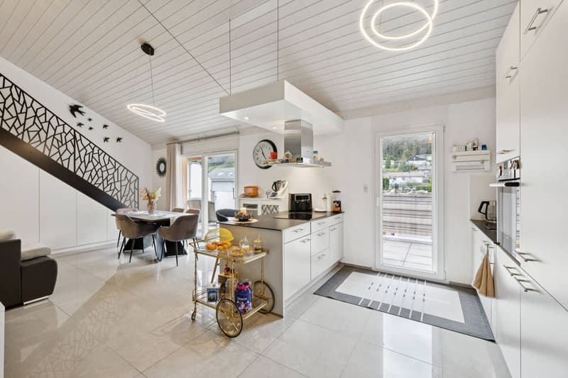 Attic 3.5 rooms comfortable - Large corner terrace and elevator (4)