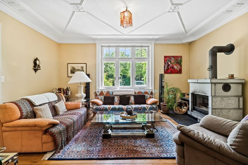 Renovated manor house, enchanting park with centuries-old trees (8)