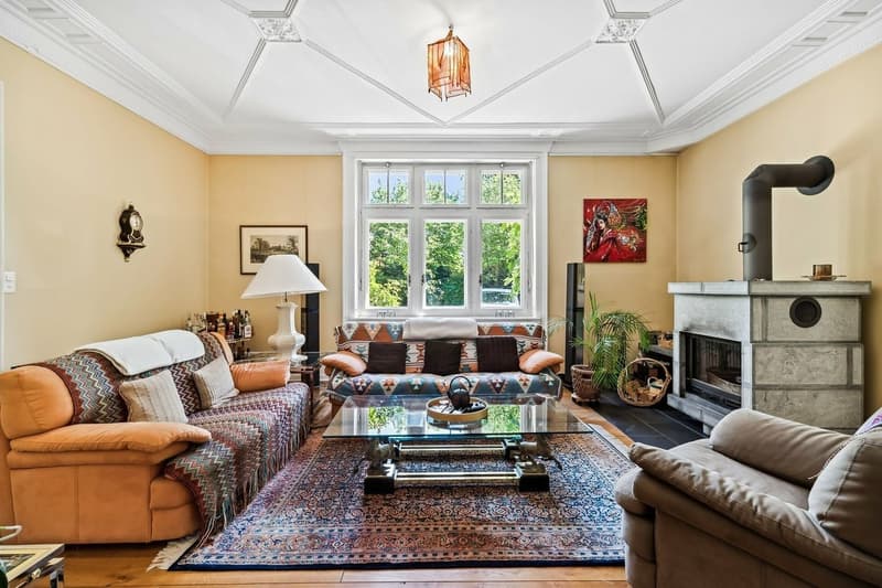 Maison de maître rénovée, parc enchanteur avec arbres séculaires (8)