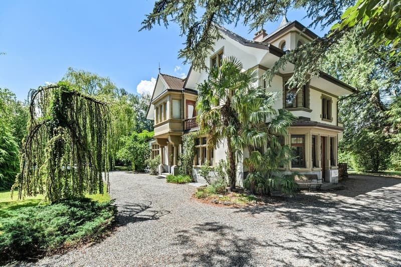 Maison de maître rénovée, parc enchanteur avec arbres séculaires (1)