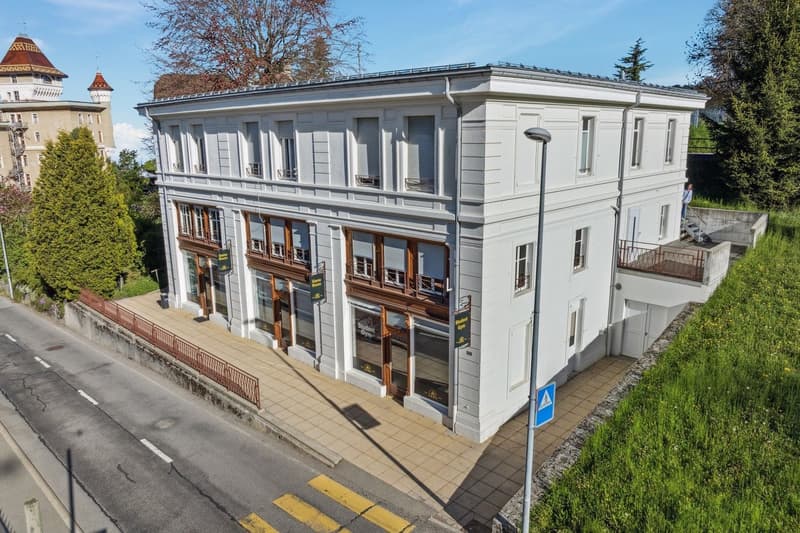 Immeuble mixte sur les hauts de Montreux (1)