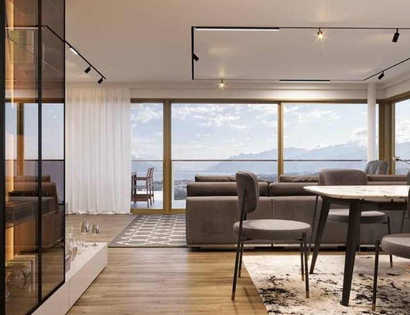 Magnifique appartement neuf de 4.5 pièces en rez-de-jardin (3)