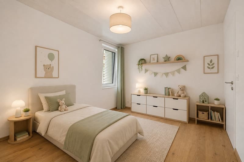 Chambre meublée