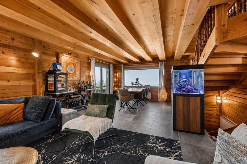 Magnifique chalet rénové avec une vue exceptionnelle (4)
