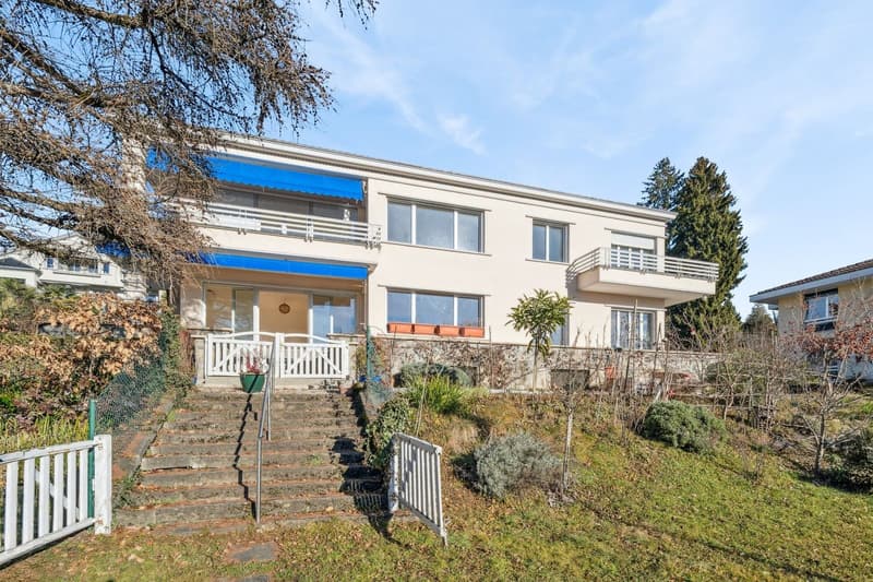 In a single-family home, 4 1/2 rooms with terrace and private garden (13)