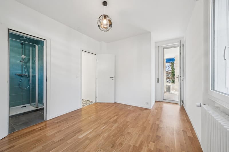 In a single-family home, 4 1/2 rooms with terrace and private garden (6)