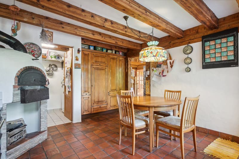 Magnificent chalet with character, beautiful sunlight, garden and mazot (9)