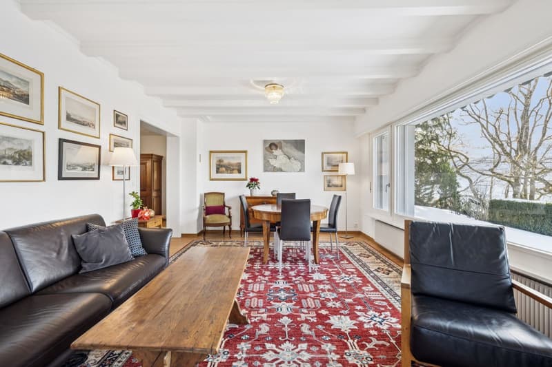 Single-story villa with a view of the lake and the castle (8)