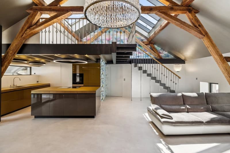 Charme et modernité sous combles au coeur de Martigny (6)