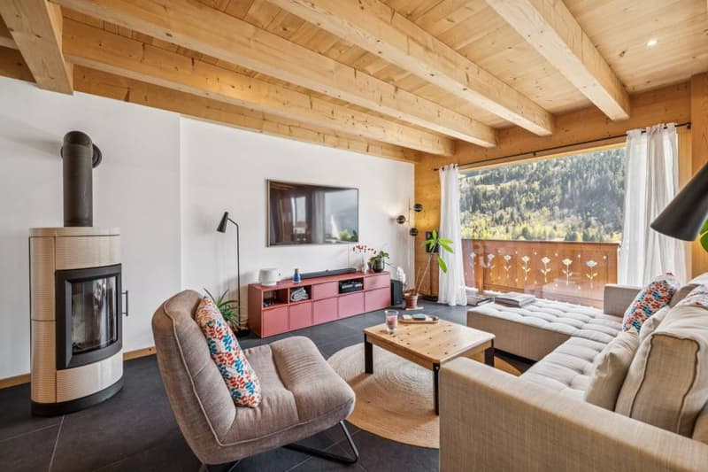 Magnificent chalet with breathtaking views of the Dents du Midi (3)