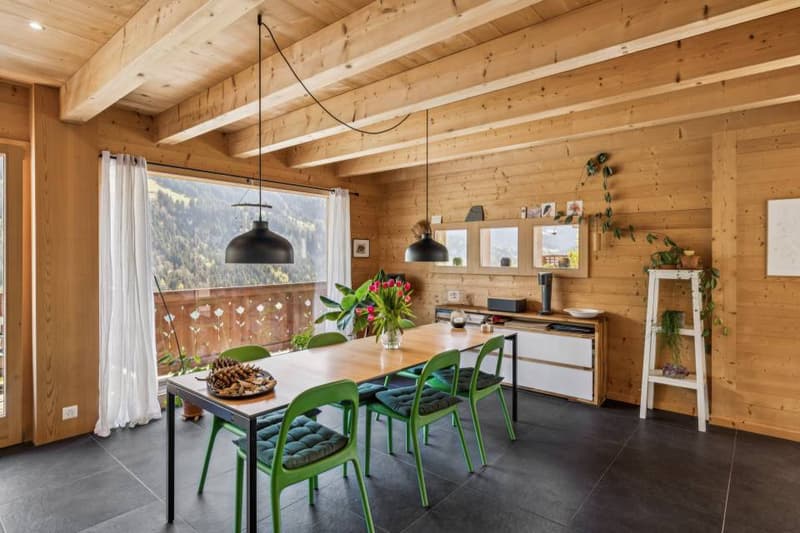 Magnificent chalet with breathtaking views of the Dents du Midi (6)
