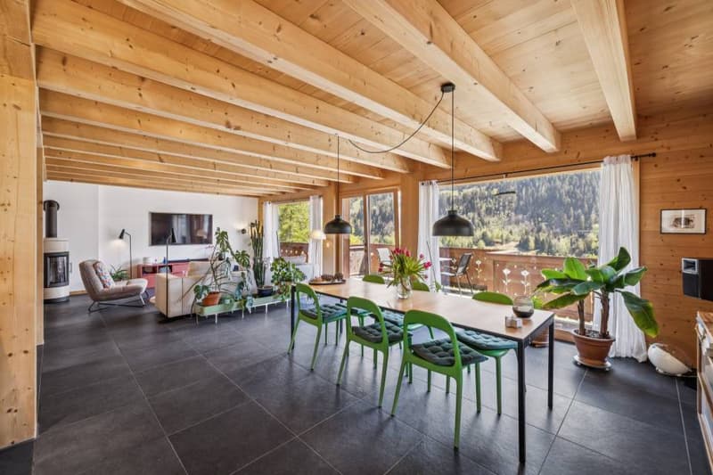 Magnificent chalet with breathtaking views of the Dents du Midi (7)