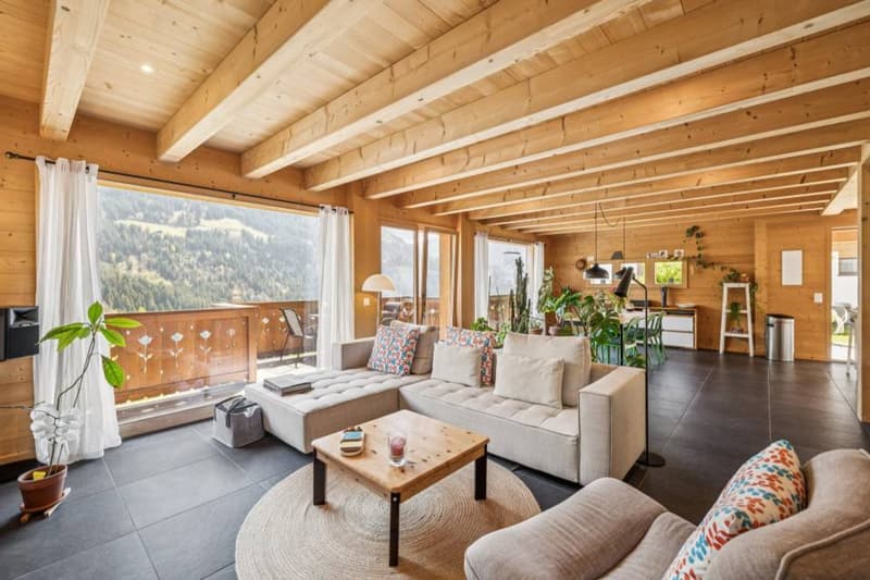 Meraviglioso chalet con vista impareggiabile sulle Dents du Midi (1)