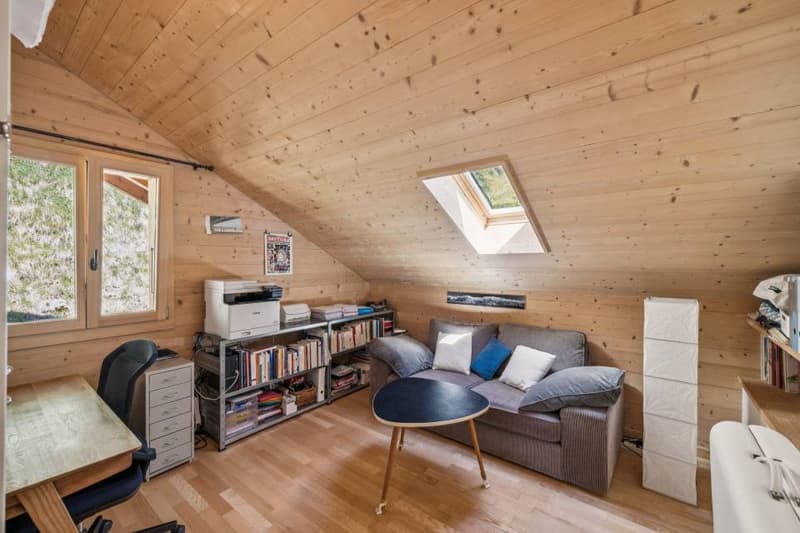 Magnificent chalet with breathtaking views of the Dents du Midi (11)