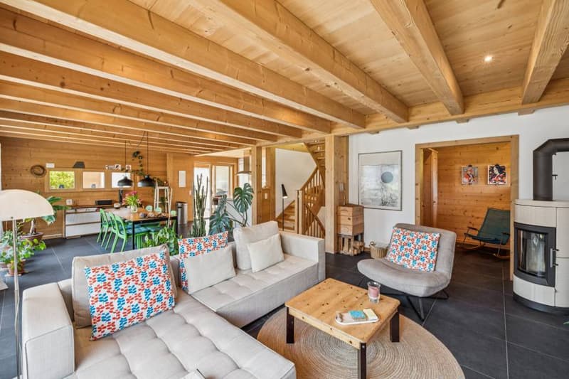 Magnificent chalet with breathtaking views of the Dents du Midi (4)