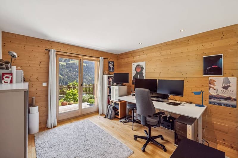 Magnificent chalet with breathtaking views of the Dents du Midi (13)