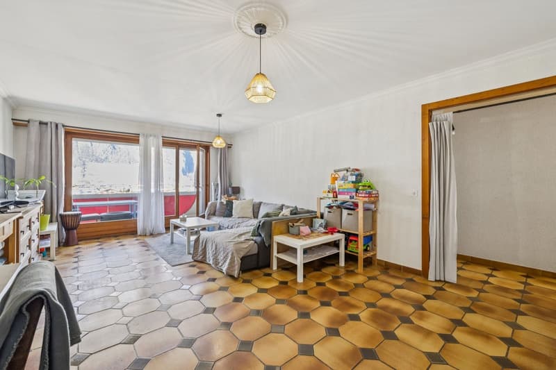 Appartement centre village, très bien entretenu, actuellement loué (2)
