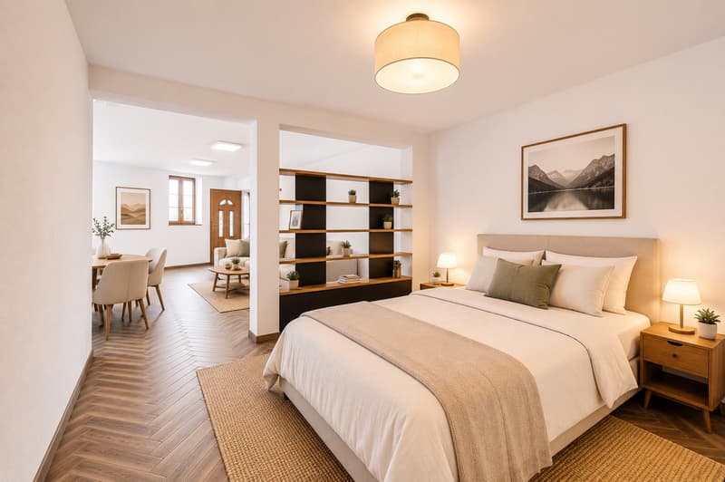 Spacious and renovated studio apartment (3)