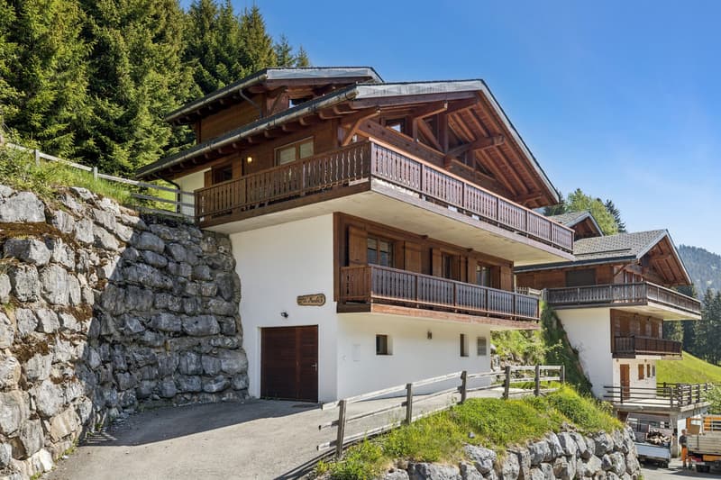 Façade chalet
