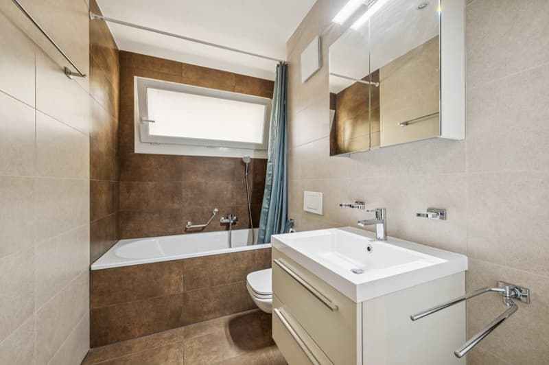 Duplex en attique contemporain avec vue sur le lac (11)