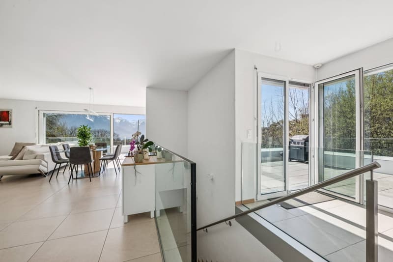 Contemporary attic duplex with lake view (4)