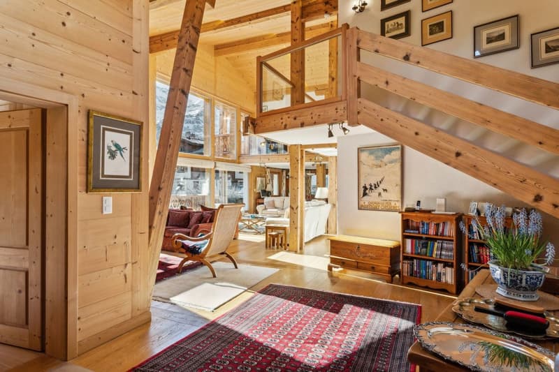 EXCLUSIVITE - CHALET ATYPIQUE - CENTRE VILLAGE sur 2000 m2 de terrain (5)