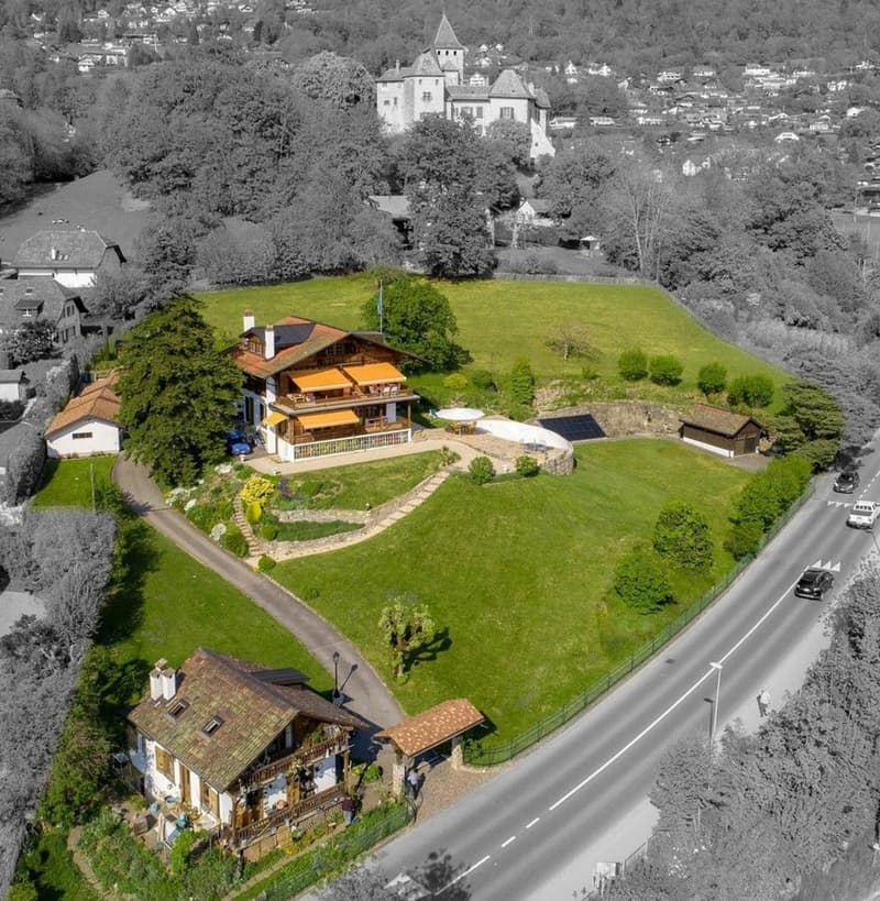 2 Propriétés dont un luxueux chalet avec vue panoramique (11)