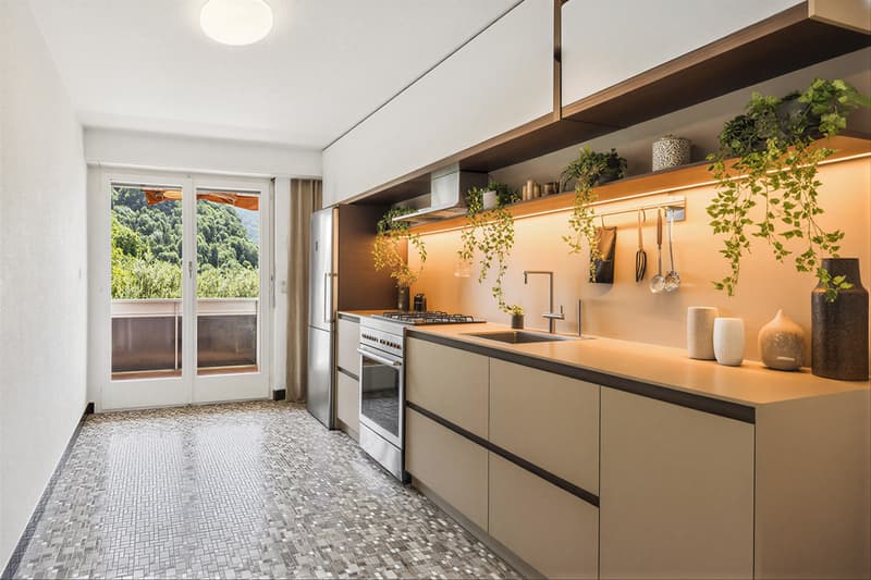 Magnificent 2.5-room apartment on the top floor with panoramic balcony in Montreux (3)