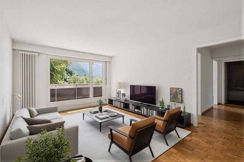 Magnificent 2.5-room apartment on the top floor with panoramic balcony in Montreux (4)