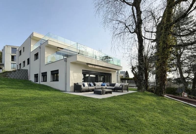 Bel emplacement Magnifique 3 1/2 pièces avec terrasse et jardin. (2)