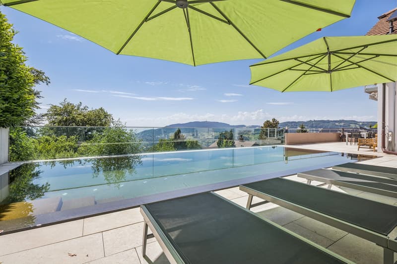 Position dominante, piscine à débordement & vue panoramique (2)