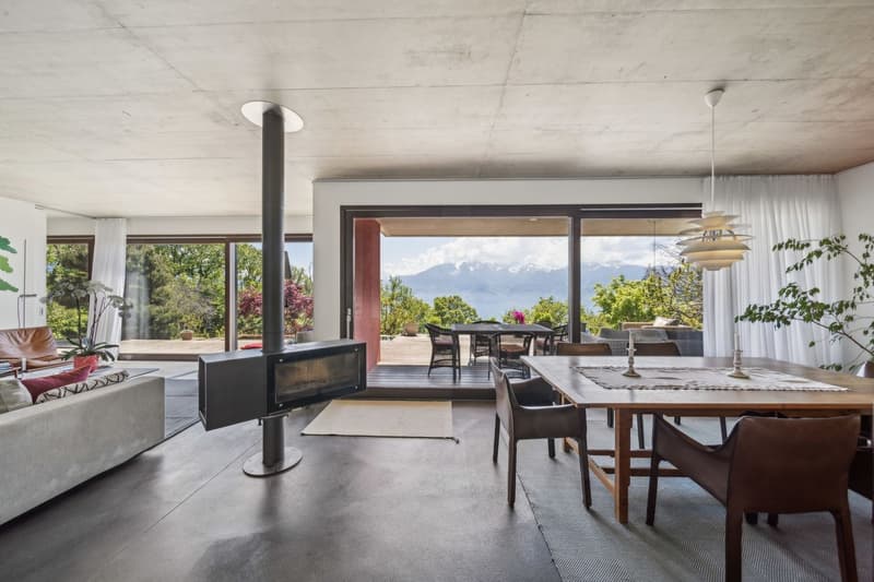 Unique - Design contemporain entre ciel et lac (12)