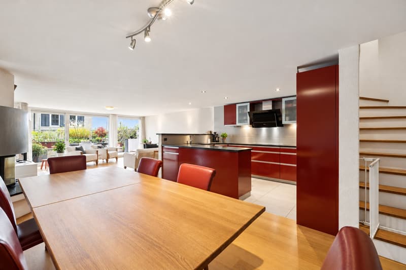 Superbe duplex de 5,5 pièces avec terrasse à deux pas du lac (4)