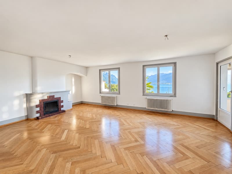 Vue exceptionnelle - Superbe 3.5 pièces proche du centre de Montreux (4)
